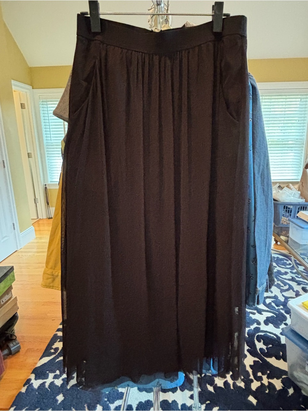 Tulle Maxi Skirt